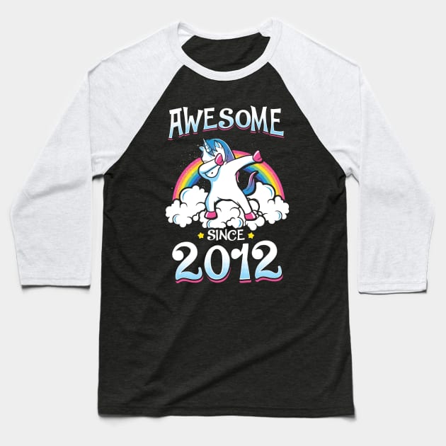 Awesome Since 2012 Baseball T-Shirt by KsuAnn